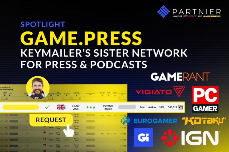 Game.Press: Keymailer’s Sister Network for Press & Podcasts